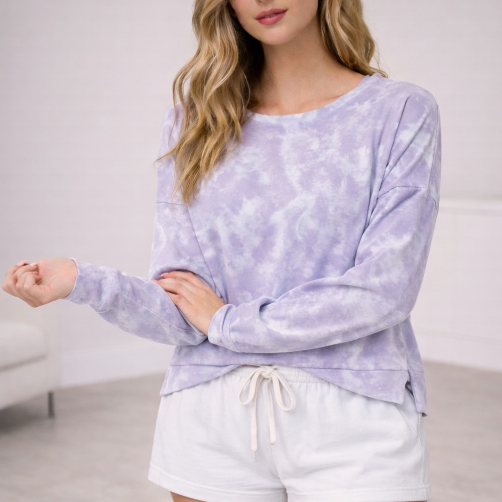 ONZIE High-Low Lounge Sweatshirt | Easy Relaxed Pullover